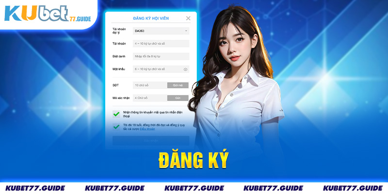 Đăng Ký Tài Khoản Kubet77